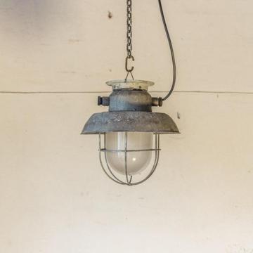 Grijze fabriekskooilamp - 2e lamp 50% korting