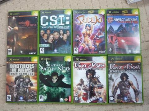 Goedkope Xbox games! 2 voor 5 euro. Alle 8 voor 15 euro!