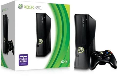 (48) Nieuwe Xbox 360 Slim Mat Zwart 4GB