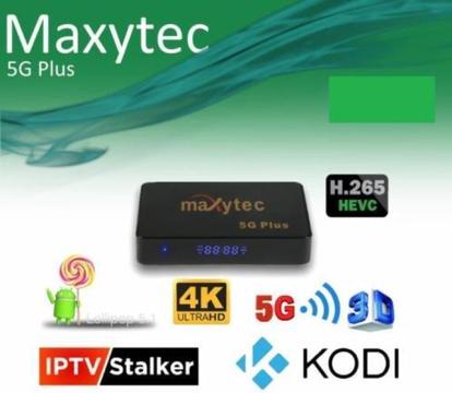 Maxytec 5G plus 4K IPTV KODI NETFLIX box voor films en serie
