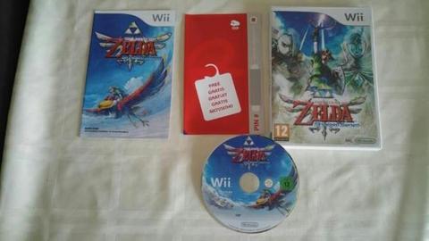Wii spel the legend of zelda skyward sword