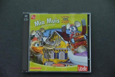 2 CD-roms Mia Muis. Voor kinderen vanaf 6 jaar