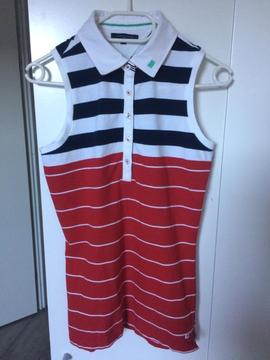 Mouwloze polo Tommy Hilfiger maat S