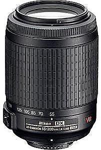 Refurbished: Nikon AF-S 55-200 mm 4.0-5.6 VR DX G IF ED 52mm