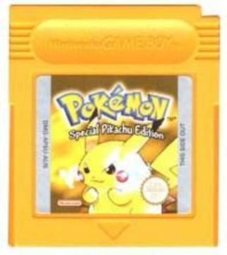 Pokémon Yellow Version Gameboy Color Losse Cassette