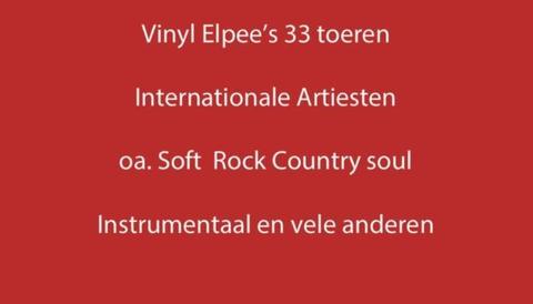 TOP 40 Vinyl Elpee's vanaf 0.36 euro cent