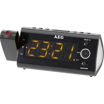 AEG Wekkerradio met tijdsprojectie en infraroodsensor MRC