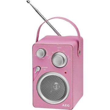 AEG Designradio roze MR 4144 (Radio's)