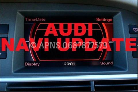 Nieuwe 2018 Audi MMI 2G Navigatie Update DVD A4 A5 A6 A8 Q7