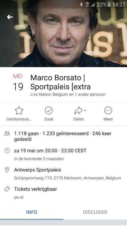concertkaarten Marco Borsato