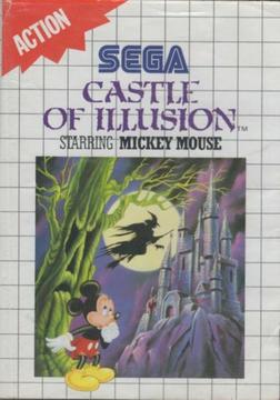 Castle of Illusion Starring Mickey Mouse - Sega Game