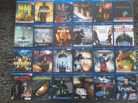 Blu ray films vanaf 2euro