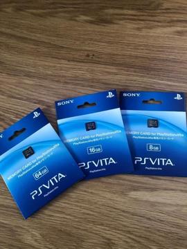 Sony Memory Card For Play station Vita 8 GB- 16GB -64 BG