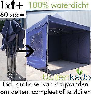 Easy up partytent 3x3 3x4 5 3x6 4x4 tent vouwtent marktkraam