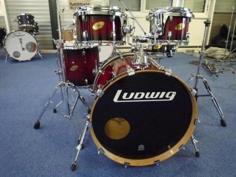 Ludwig Accent CS Custom Elite Fusion Glitter Drumset