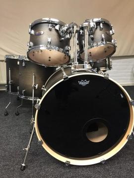 Nieuw Drum Shell Set Pearl Decade Maple 6pc Black Burst
