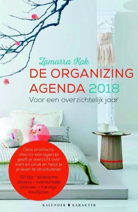 De organizing agenda 2018 (Agenda & Kalender, Kantoor)