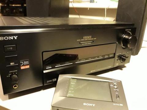 Sony str-V555ES +RM-TP504 receiver+afstandsbediening