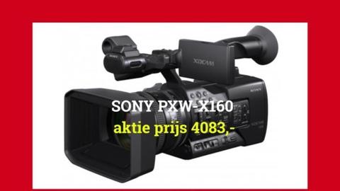 Laagste prijs Sony PXW-X160 bij Titan Trading