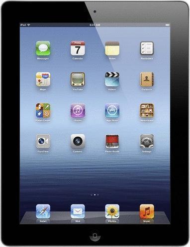 Refurbished: Apple iPad 4 9,7 64GB [Wi-Fi + Cellular] zwart