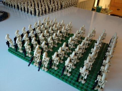 50 Battle droids LEGO Star Wars starwars poppetjes! custom