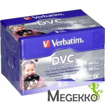 1x3 Verbatim Mini DVC 60