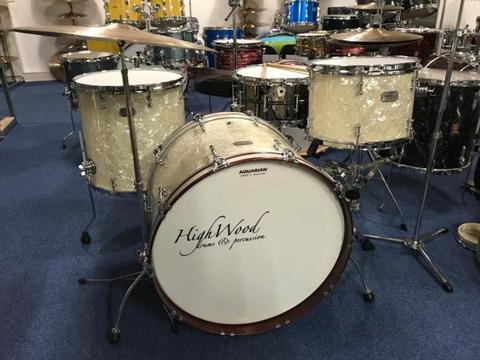 Highwood custom hand made drumset 22