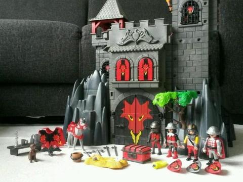 Drakenridders kasteel 3269/grote set/rode draken ridders
