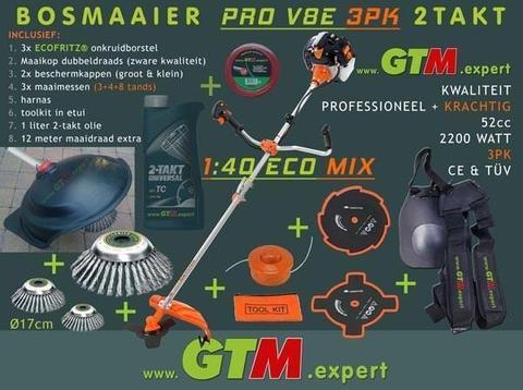 Bosmaaier benzine GTM V8E 3PK