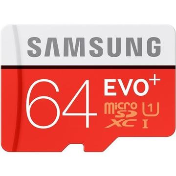 SAMSUNG EVO+ Micro SD 32GB, 64GB, 128GB Geheugenkaart