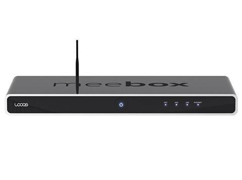 NAS Meebox + router. NB. zonder HDD! Stuntprijs 26,50