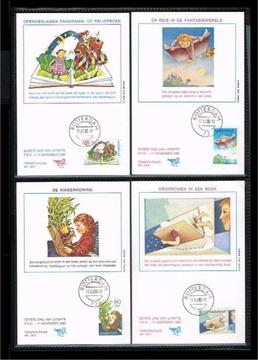 1980-1981 Kinderzegels op FDC, cover, bedankkaart, EDB etc