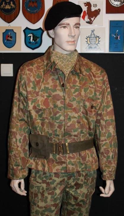 Complete Nederlandse Camouflage set uit 1952 perfecte staat!