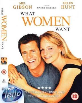 What Women Want (2000 Mel Gibson, Helen Hunt) ZGAN UK nNLO