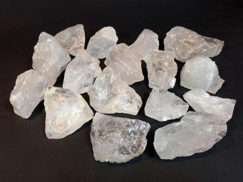 Bergkristal Ruw - 1 KG (Groothandel)