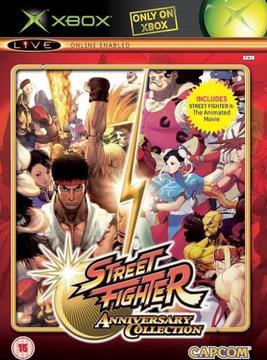 Street Fighter Anniversary Collection (xbox used game)