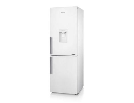 Nieuwe Samsung A+ koelkast met aparte vriezer, kleur: wit
