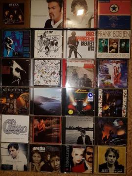 Collectie/Partij van 150 originele cd's (Pop/Rock)