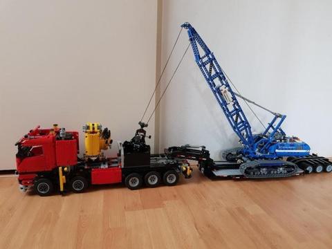 LEGO Technic Kraanwagen 8258 XL met Powerfuncties en RC en M