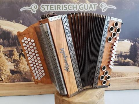 Steirische Harmonika Alpengold GCFB Stubach Klassik
