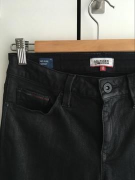 Tommy hilfiger jeans coated nora mid rise slim skinny