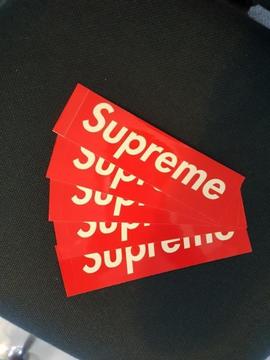 Authentieke Supreme stickers (zie beschrijving)
