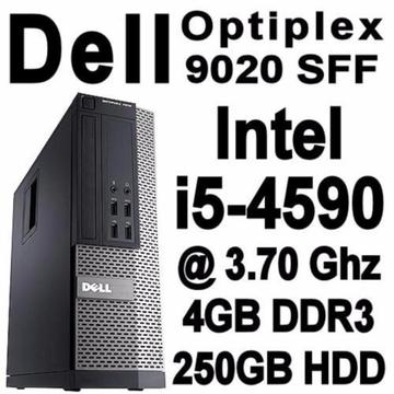 Dell OptiPlex 9020 SFF PC Intel i5-4590 3.7Ghz 4GB 250GB W10