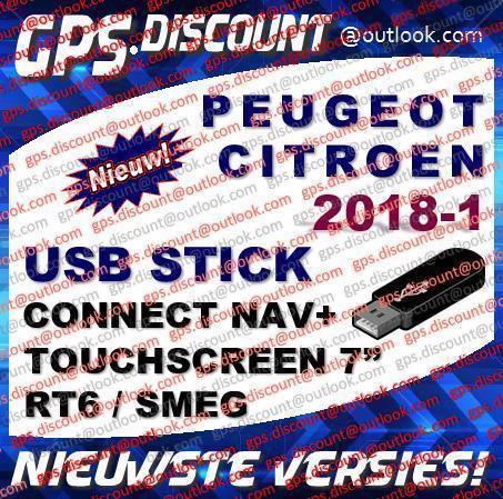 Peugeot Citroen USB Update RT6 WipNav+ SMEG EUROPA 2018-1