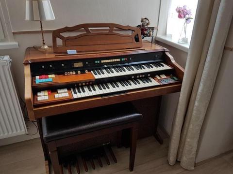 Hammond orgel met originele leslie