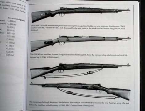 The K98k Rifle - naslagwerk o.a. vele Wehrmacht uitvoeringen