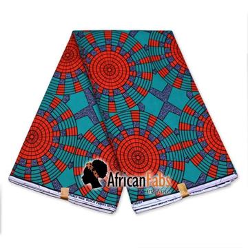 Afrikaanse Wax print stof SPIDERWEB Ankara Fabric katoen