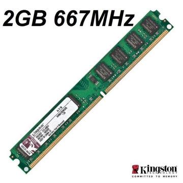 Kingston PC-geheugen 2GB DDR2 PC5300 667Mhz