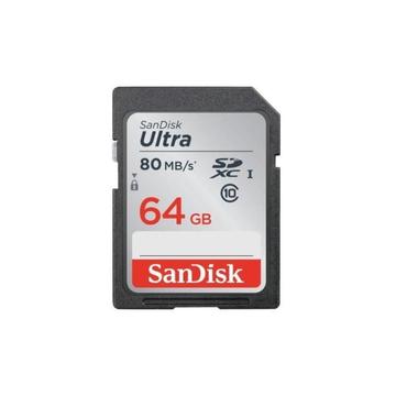 Geheugenkaart Sandisk sdxc ultra class10 64gb