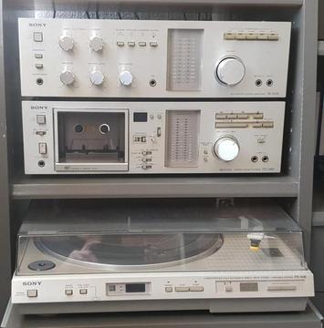 Sony stereo set uit 1978